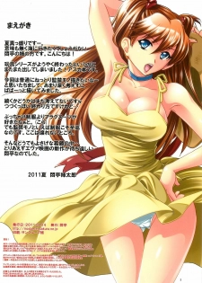 (C80) [Modae Tei (Modaetei Anetarou, Modaetei Imojirou)] Asuka, Rokujouma Kankin Shiiku (Neon Genesis Evangelion) - page 2