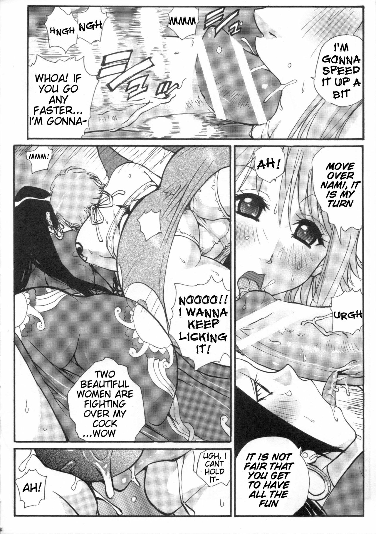 [Kika Zaru] Nami and Hancock (One Piece) [English] page 5 full