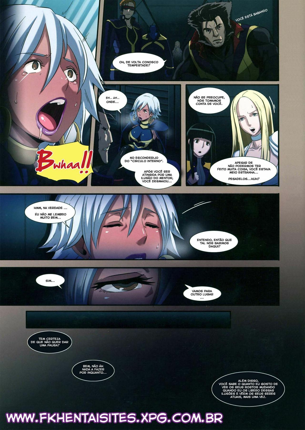 (C81) [Eroquis (Butcha-U)] Hamecomi!! The Ahengers (X-Men) [Portuguese-BR] [Incomplete] page 16 full