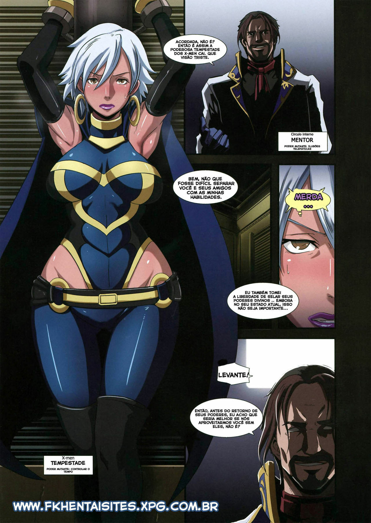 (C81) [Eroquis (Butcha-U)] Hamecomi!! The Ahengers (X-Men) [Portuguese-BR] [Incomplete] page 2 full