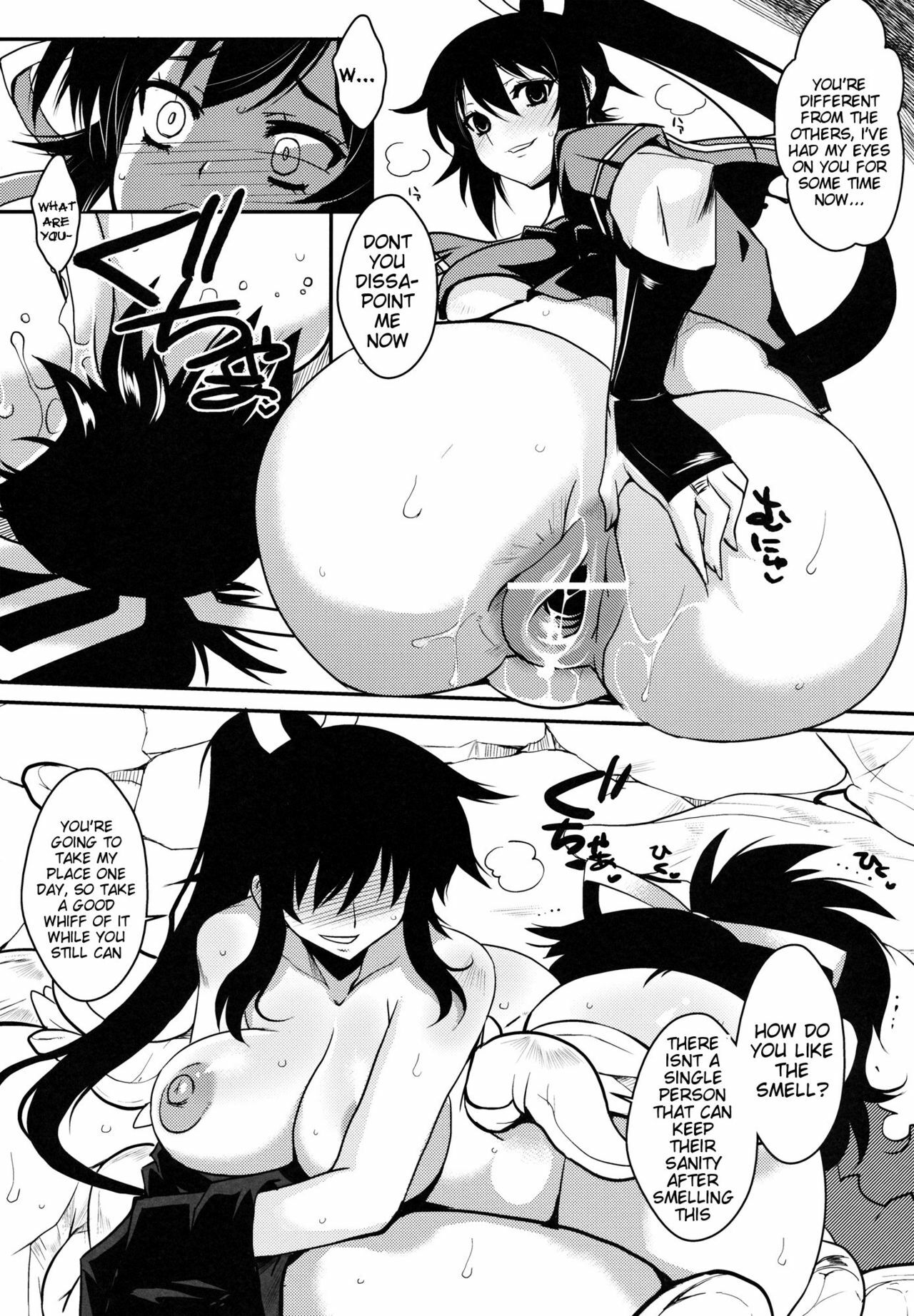 (C81) [YOMOTHUHIRASAKA (bbsacon)] Ochiru Hana Inyoku no Hebi | Falling Flower, Snake of Lust (Senran Kagura) [English] {doujin-moe.us} page 21 full