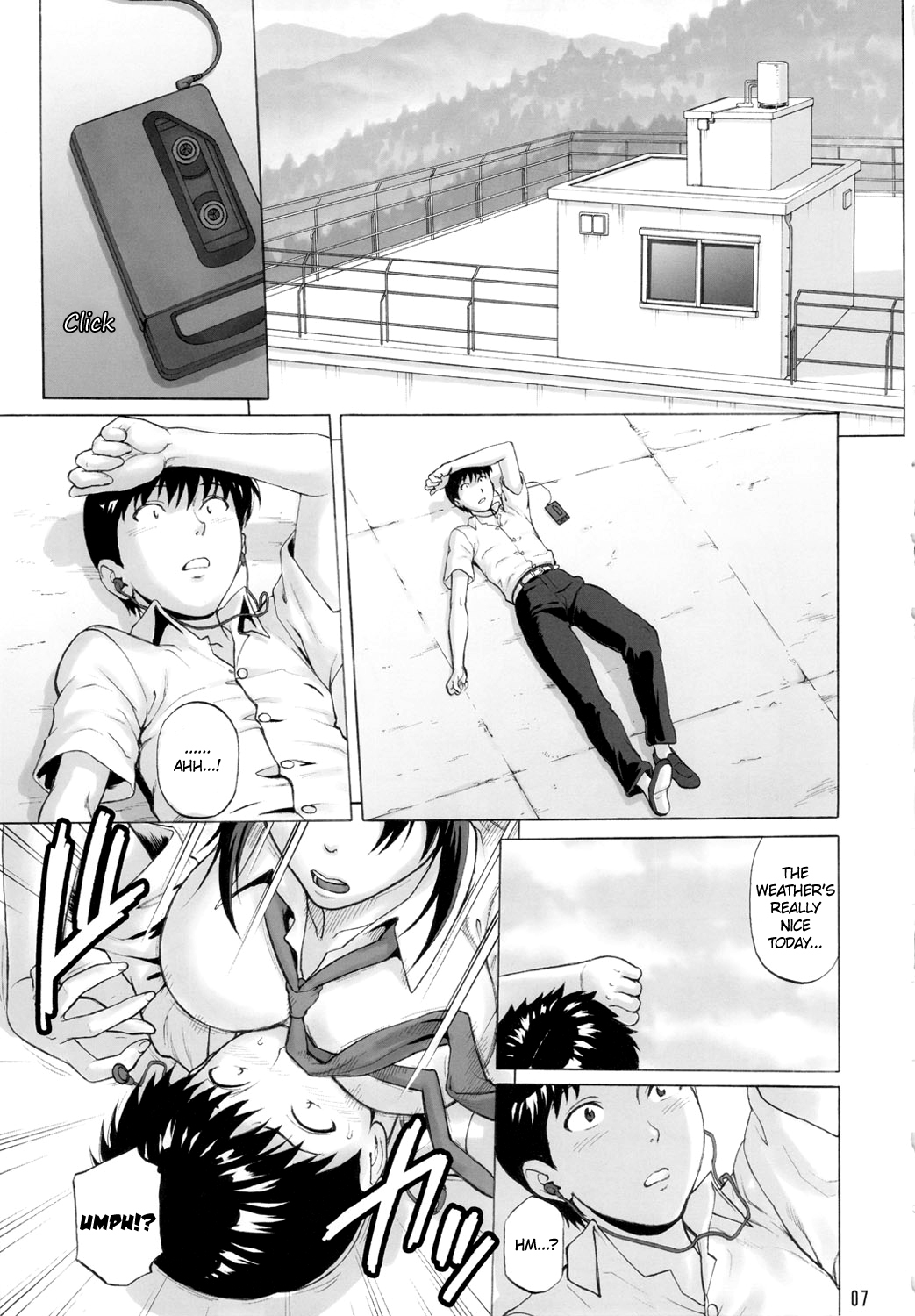 (C81) [Bakuretsu Fusen (Denkichi)] Kakuu Shoujo | Aerial Maiden (Neon Genesis Evangelion) [English] [Fuke & Funeral of Smiles] page 6 full