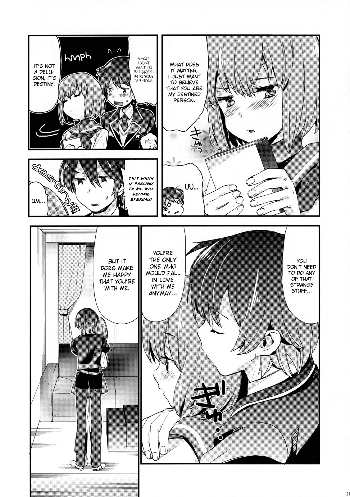 (C81) [Aihara Otome (Nyoriko)] Ringo Destiny!! (Mawaru Penguindrum) [English] [life4Kaoru] page 20 full