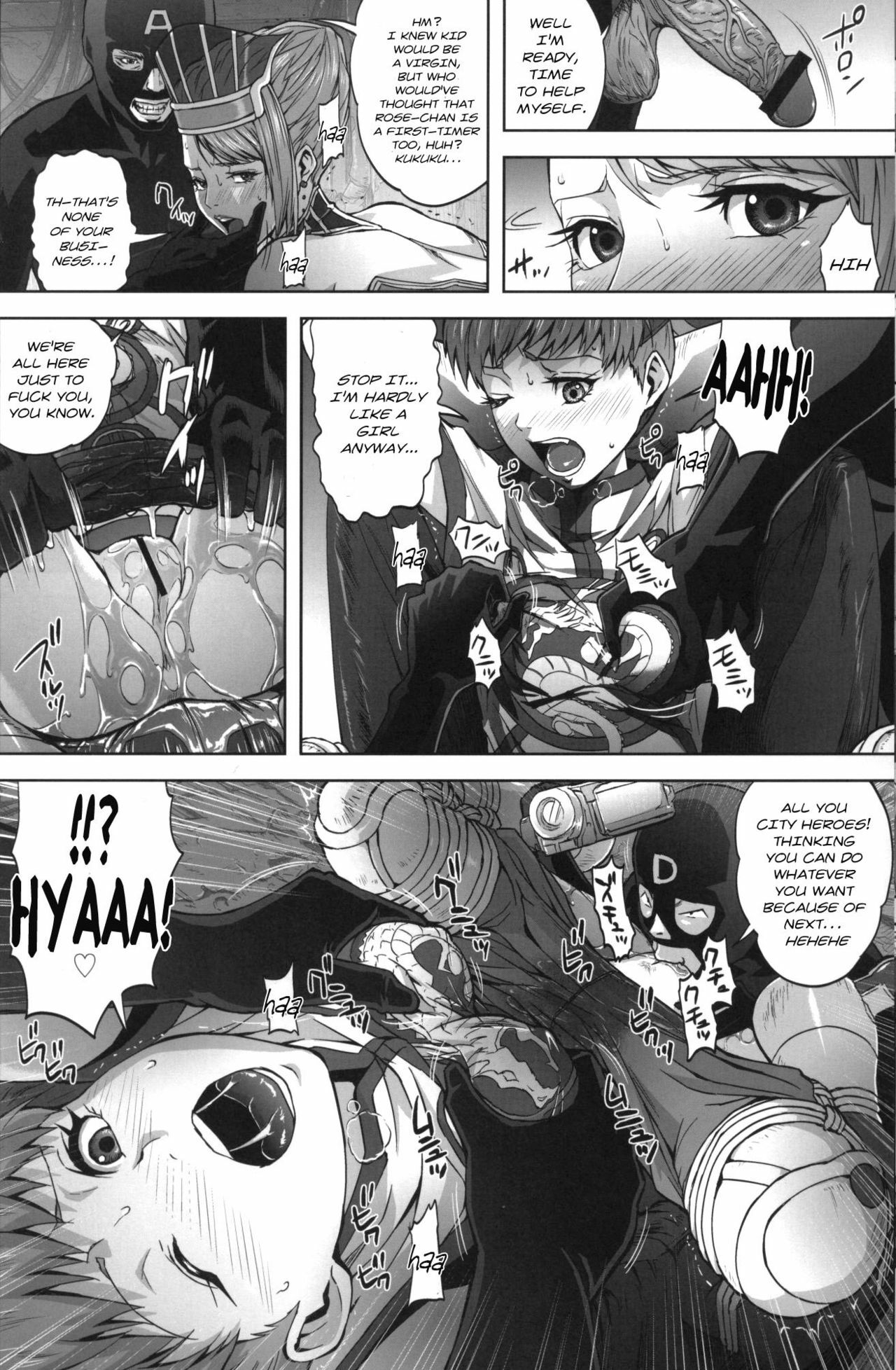 (C80) [Kamoro-Sa-Z (Oobanburumai, Migiyori)] DRAGON & ROSE (TIGER & BUNNY) [English] page 9 full