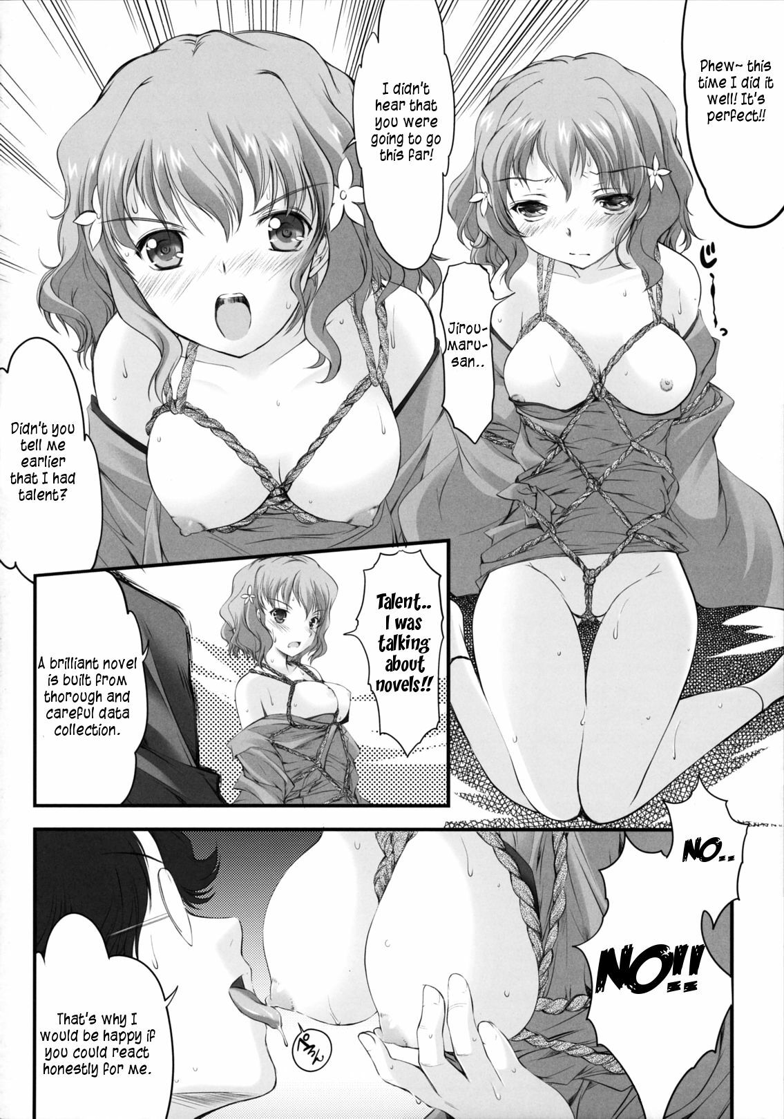 (SC52) [High Risk Revolution (Aizawa Hiroshi)] Kinbaku Iroha (Hanasaku Iroha) [English] {rookie84} page 3 full