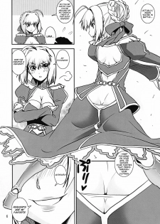 (C79) [KATAMARI-YA (Kanetsuki Masayoshi, Shinama)] Pantsu Koutei R | Panties Emperor R (Fate/EXTRA) [English] [doujin-moe.us] - page 5