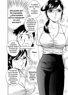 [Hidemaru] Mo-Retsu! Boin Sensei 1 | Boing Boing Teacher Vol. 1 Ch. 1 [Spanish] - page 15