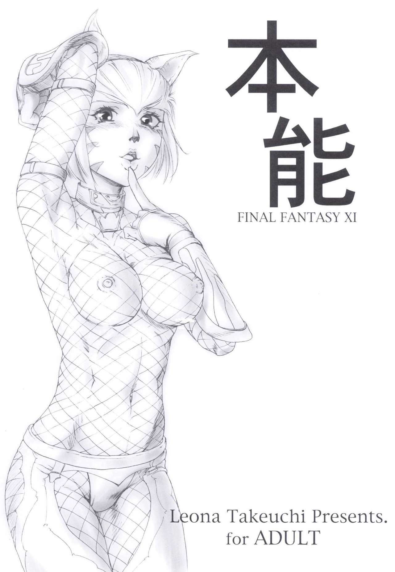 (C70) [Doku Sasori (Takeuchi Leona)] Honnou | Instinct (Final Fantasy XI) page 1 full