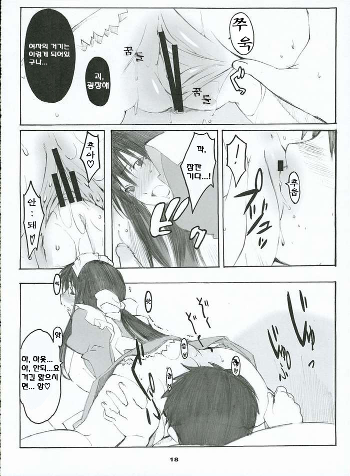 (C69) [Kansai Orange (Arai Kei)] Oono Shiki #2 (Genshiken) [Korean] [MizWary] page 17 full
