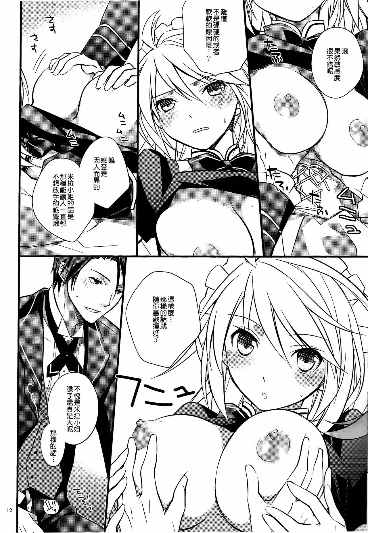 (C81) [Kaicho-Maniax (Nanami Yasuna)] KiraKira (Tales of Xillia) [Chinese] [天鹅之恋] page 11 full