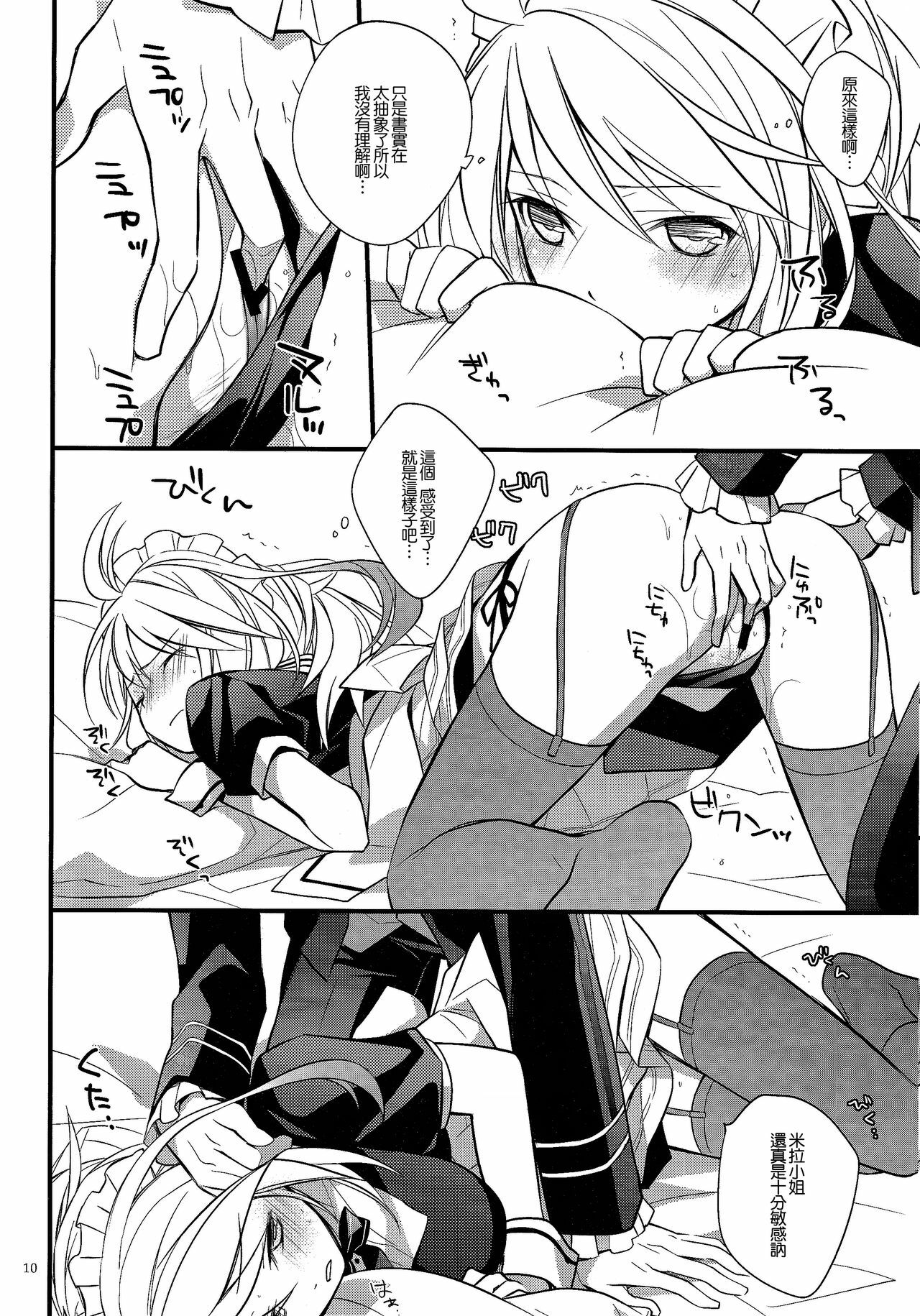 (C81) [Kaicho-Maniax (Nanami Yasuna)] KiraKira (Tales of Xillia) [Chinese] [天鹅之恋] page 9 full