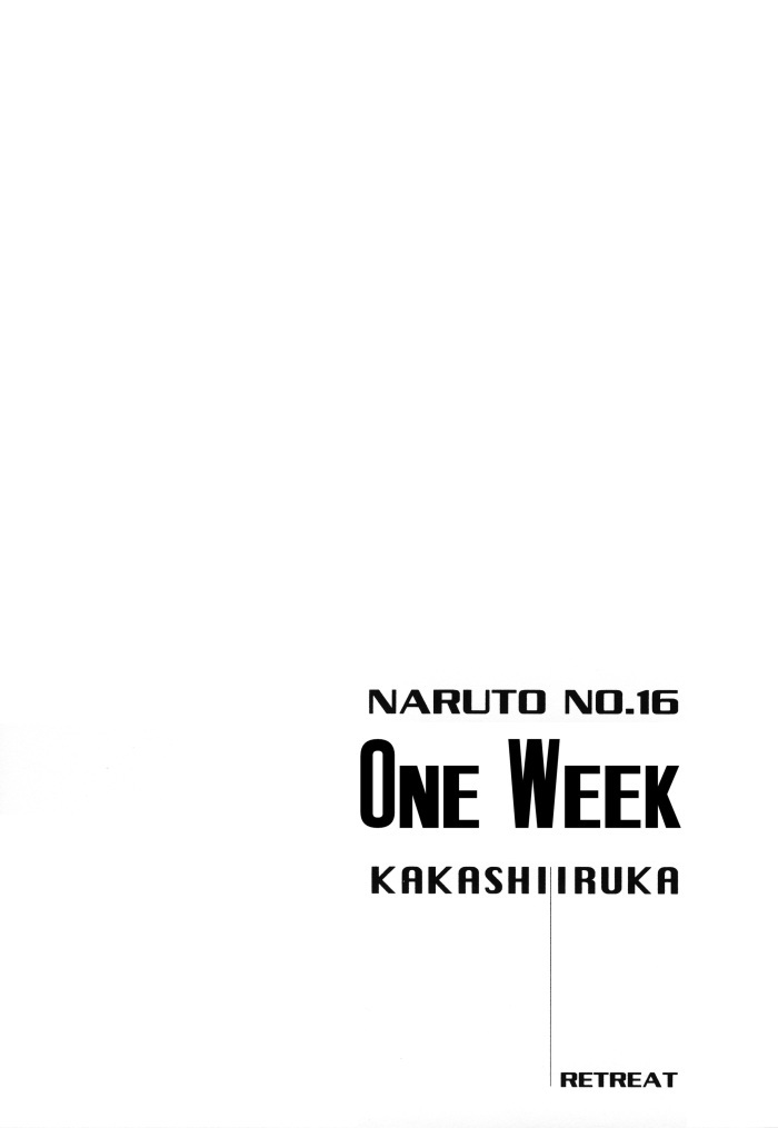 Naruto-One Week (Retreat) page 1 full