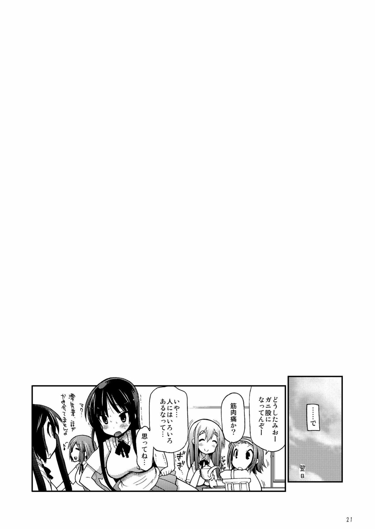 [Matsumoto Drill Kenkyuujo (Naganoon, Kazumi Yoshiyuki)] Houkago ○○ Time (K-ON!) [Digital] page 20 full