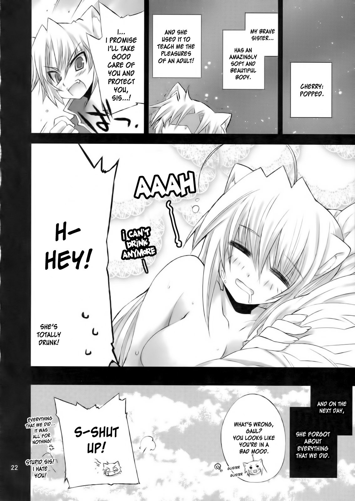 (COMIC1☆5) [FANTASY WIND (Minazuki Satoshi, Shinano Yura)] CATDAYS (DOG DAYS) [English] [desudesu] page 20 full