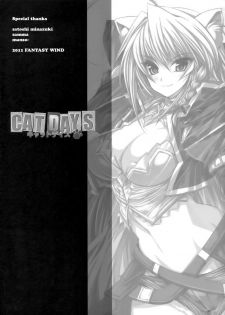 (COMIC1☆5) [FANTASY WIND (Minazuki Satoshi, Shinano Yura)] CATDAYS (DOG DAYS) [English] [desudesu] - page 23