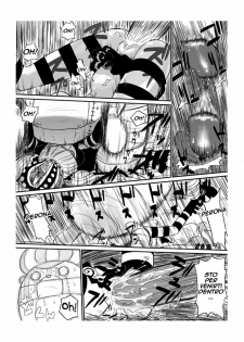 [Aoiro-Syndrome (Yuasa)] Gyakushuu no Kumashi (One Piece) [Italian] =DZIGA VERTOV= - page 4
