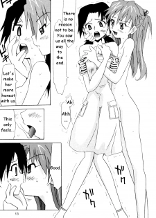 (SC32) [Utamaru Press (Utamaru Mikio)] Hikari to Asuka | Hikari and Asuka (Neon Genesis Evangelion) [English] [HMedia] - page 12