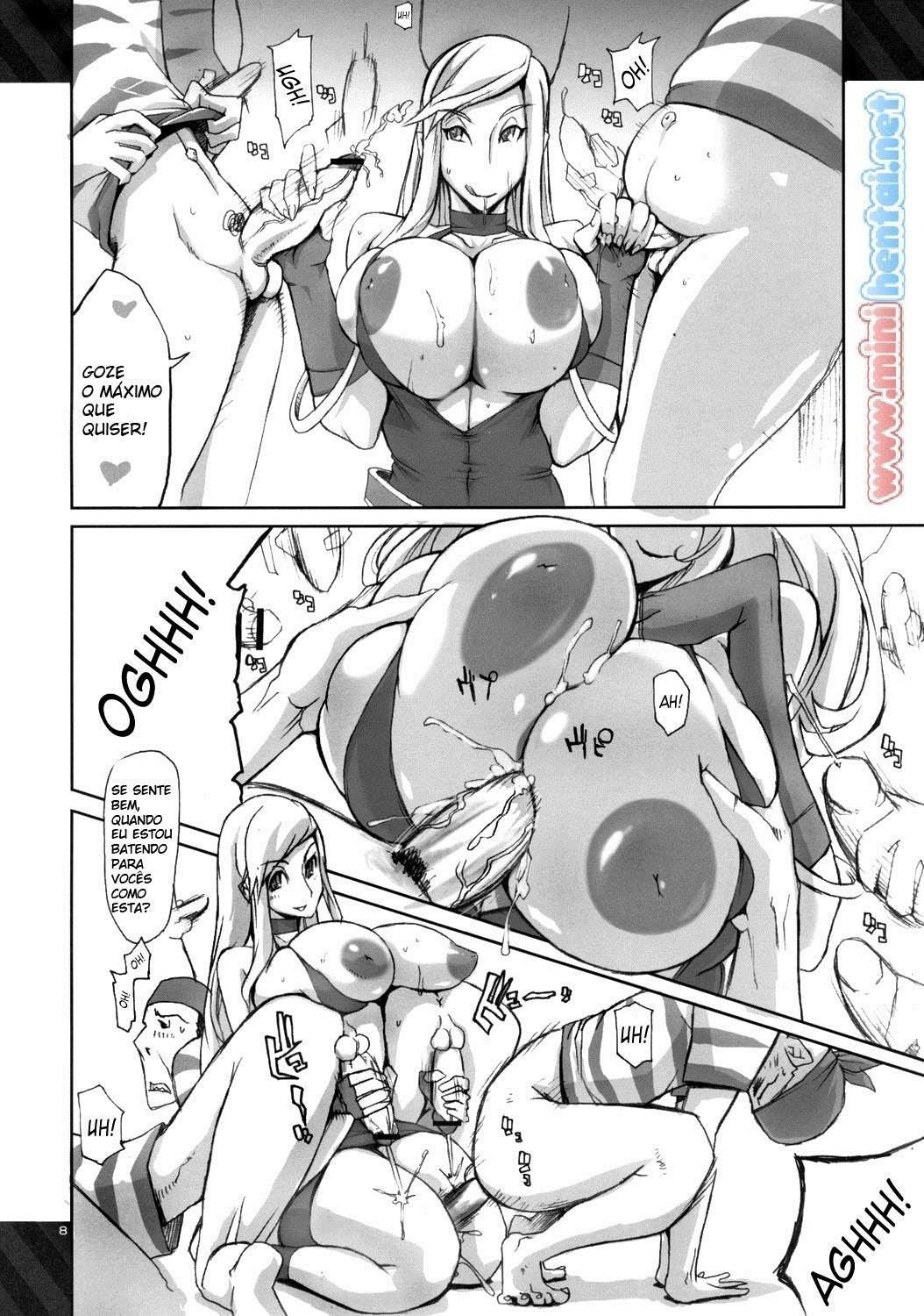 (C73) [YA-ZY (Yunioshi)] Futeki na Chikyuu-sen Dokuro-gou (King of Fighters) [Portuguese-BR] [minihentai] page 7 full