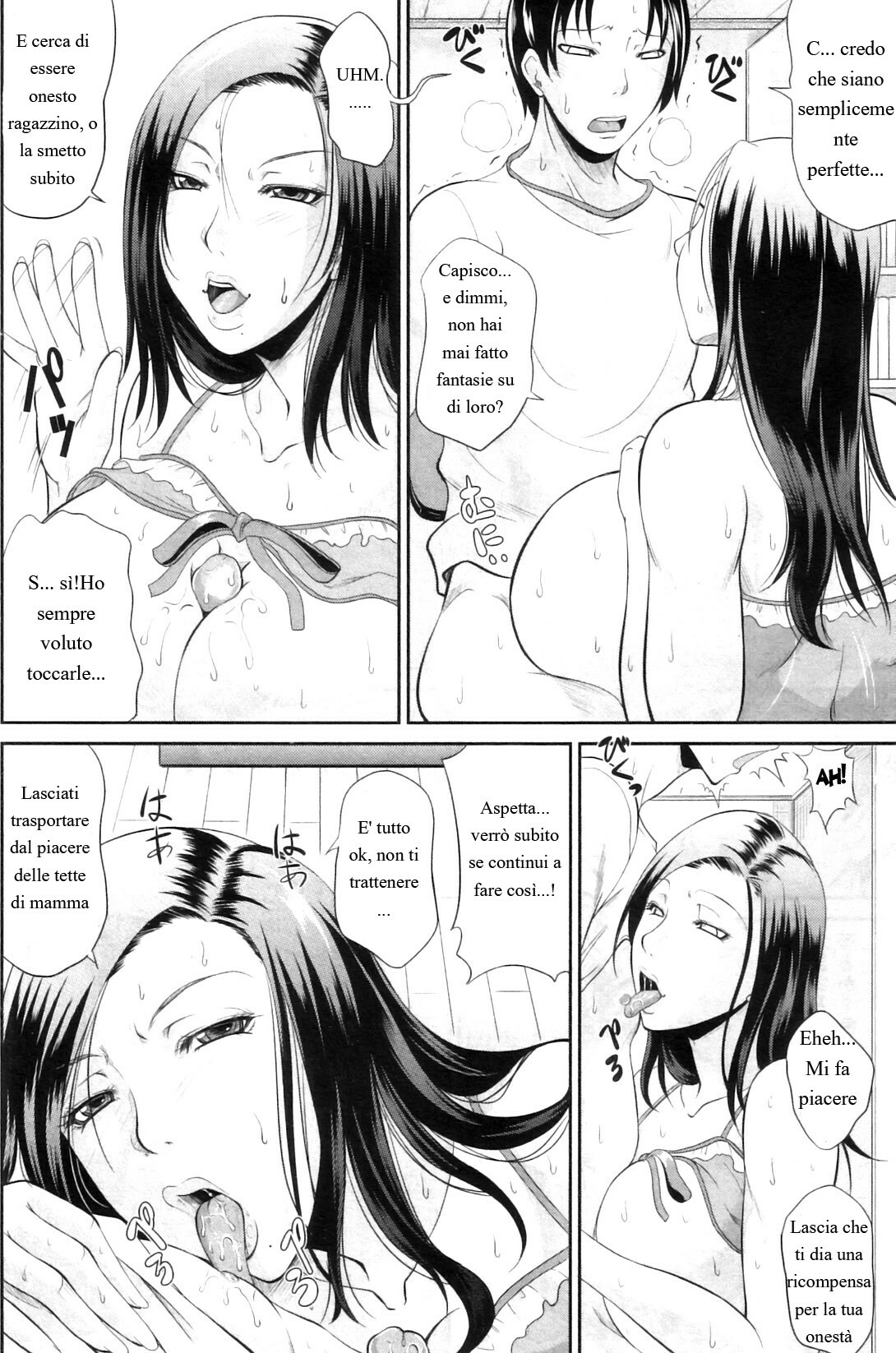 [Toguchi Masaya] Mama no Kyouikuteki Shidou | Mommy's Sex Education (COMIC MILF 2011-12) [Italian] [Hentai-Ita] page 14 full