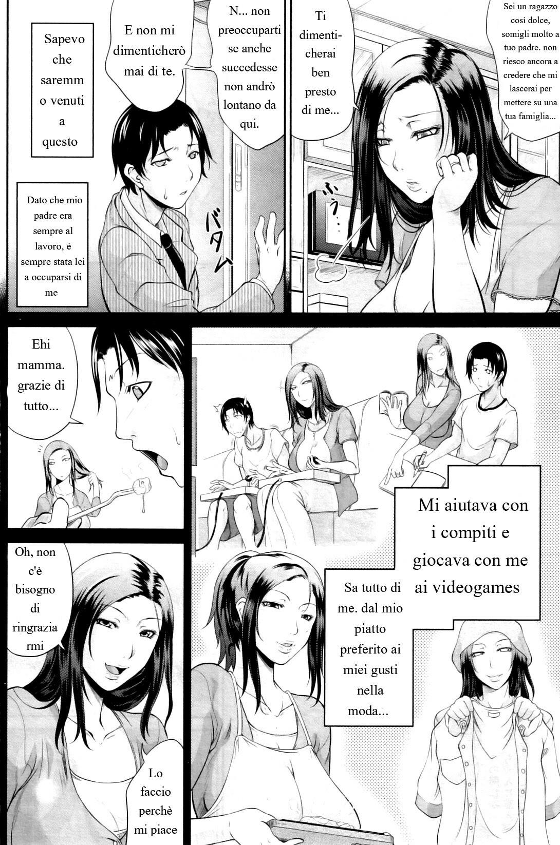 [Toguchi Masaya] Mama no Kyouikuteki Shidou | Mommy's Sex Education (COMIC MILF 2011-12) [Italian] [Hentai-Ita] page 4 full