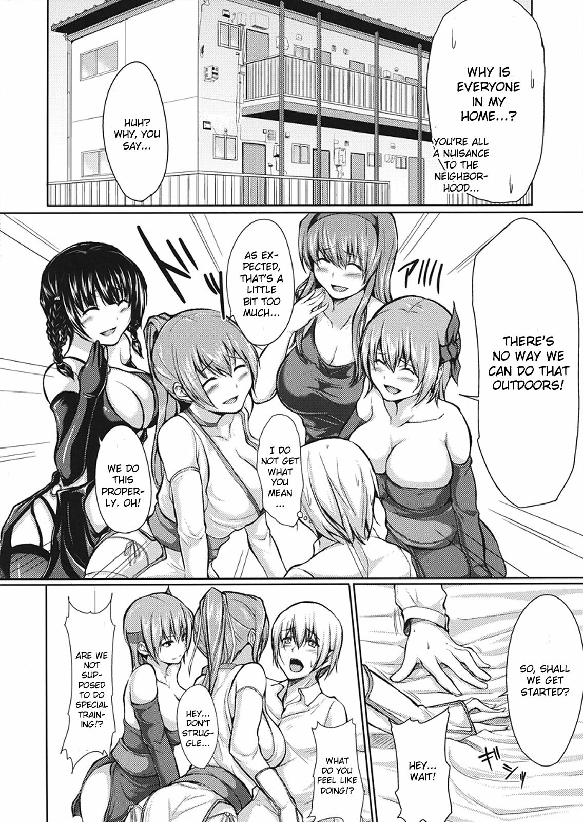 (C81) [ShimaPan (Ominaeshi)] DOA Harem 2 (Dead or Alive) [English] page 4 full