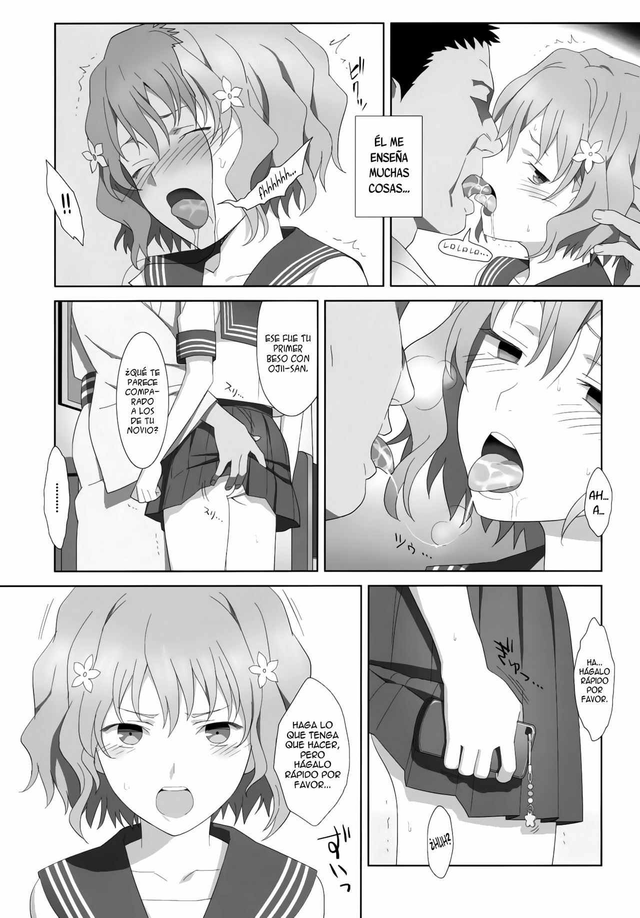 [Hito no Fundoshi (Yukiyoshi Masumi)] Verano, Posada, Cobrador (Hanasaku Iroha) [Español/Spanish][H-Elite no Fansub] page 7 full