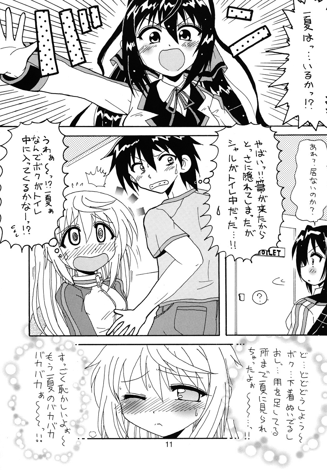 [Tsuchineko (Hayama, Kamihara Mizuki)] Shiyo! (Infinite Stratos) page 10 full