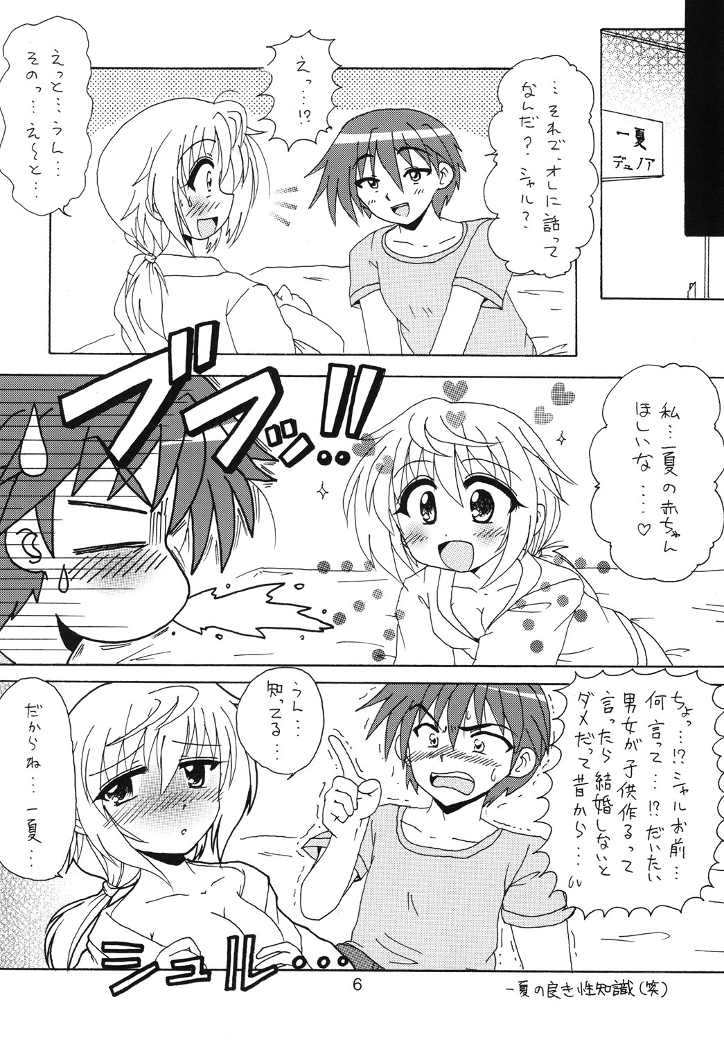 [Tsuchineko (Hayama, Kamihara Mizuki)] Shiyo! (Infinite Stratos) page 5 full