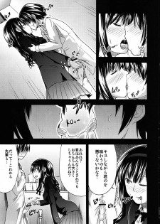 (C77) [S-FORCE (Takemasa Takeshi)] AMAGAMI FRONTIER Toaru Shukujo no Frustration (Amagami) - page 14