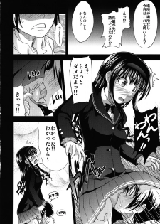 (C77) [S-FORCE (Takemasa Takeshi)] AMAGAMI FRONTIER Toaru Shukujo no Frustration (Amagami) - page 15
