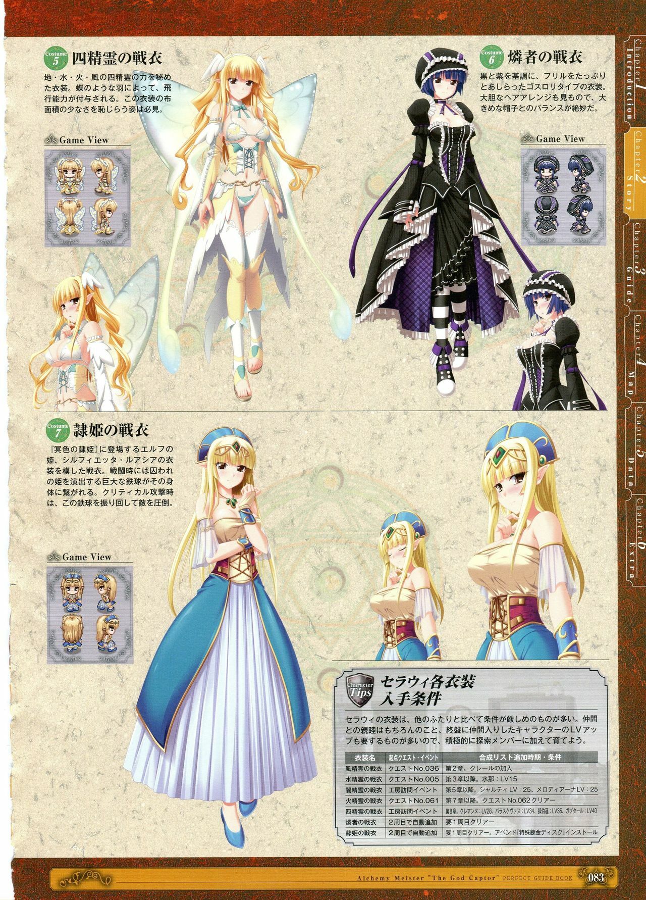 [Eushully] Kamidori Alchemy Meister Perfect Guidebook HQ (Artbook) page 37 full