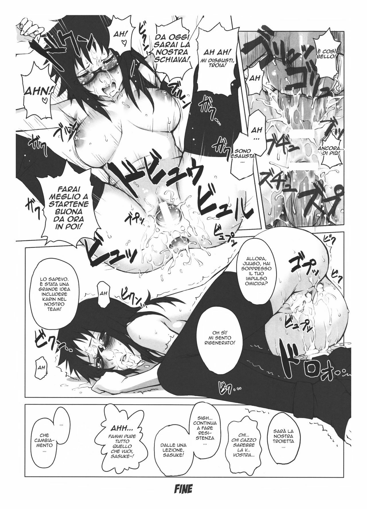 (C72) [Nagaredamaya (Mosha)] Hebi no Ana | L'antro del Serpente (X JUMP 2007-8) (Naruto) [Italian] =DZIGA VERTOV= page 7 full