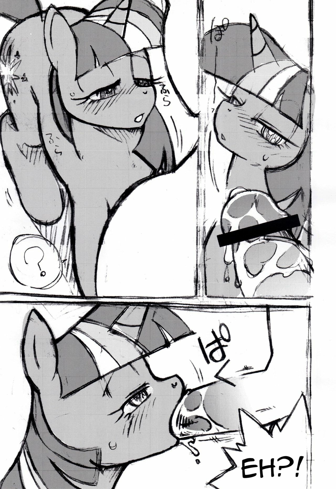 (Fur-st3) [Tengai Aku Juumonji (Akuno Toujou)] Mari Pony! Pony Datte Onnanoko! Ochinpo Milk ni Kyoumishinshin | She's a Pony and a Girl! She's Curious about Penis Milk (My Little Pony: Friend page 8 full