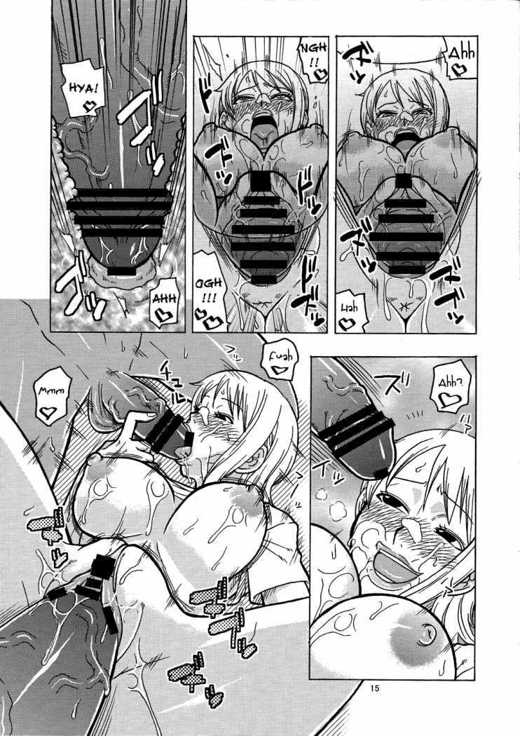 [ACID-HEAD (Murata)] Nami no Ura Koukai Nisshi 4 (Nami's Hidden Sailing Diary 4) (One Piece) [french] super doujin page 16 full