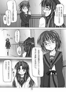 [Mominoki (Tooda Shunkei)] Asakura Ryoko no Inbou (The Melancholy of Haruhi Suzumiya) [Digital] - page 9