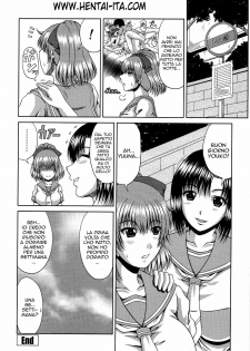 [Kai Hiroyuki] Manatsu no Hanazono ~Oba + Shimai Ohame H~ Ch. 10-11 | Il dovere di una sorella maggiore + Educazione obbligatoria [Italian] [Luca] - page 16