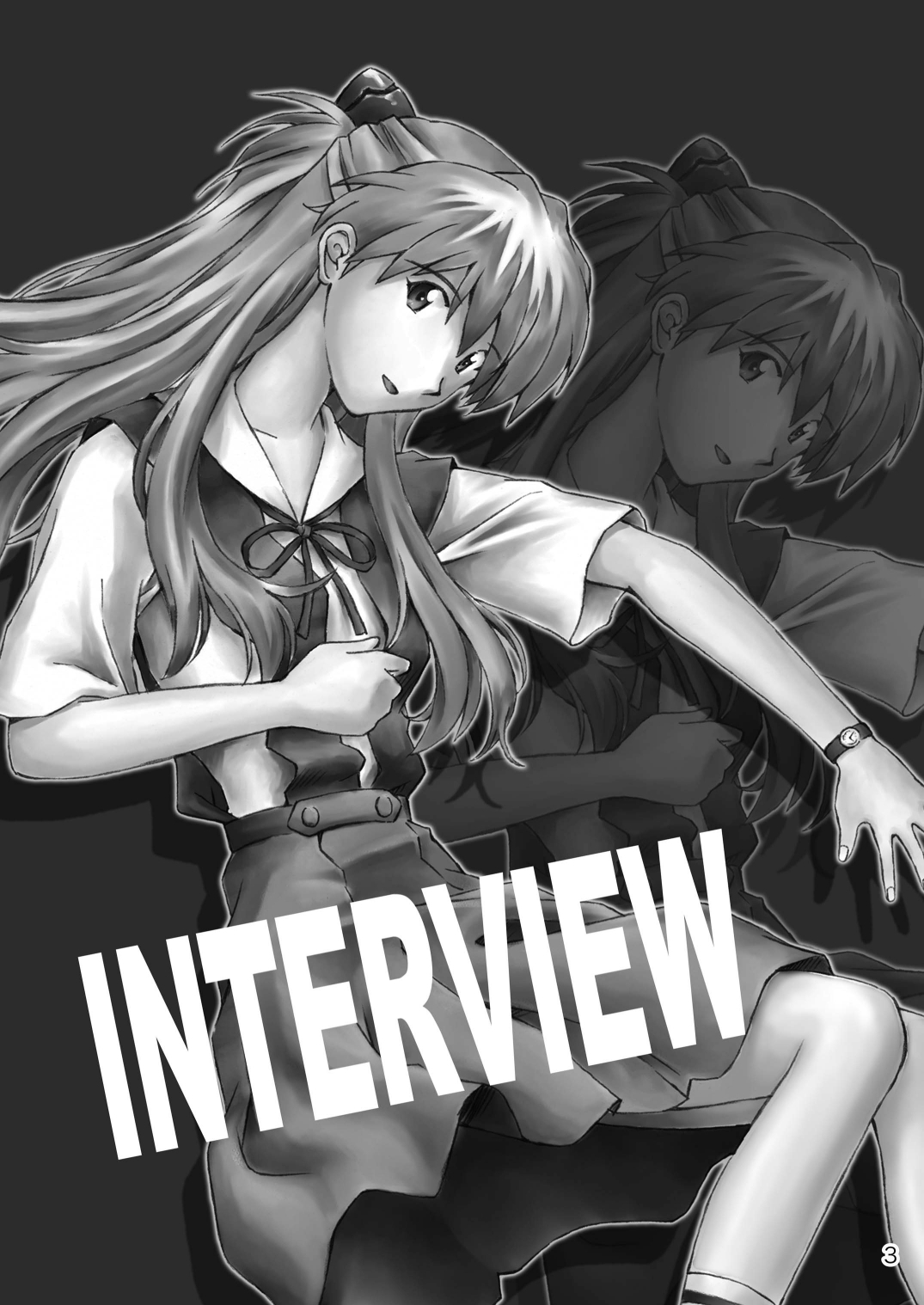 [TENGU NO TSUZURA (Kuro Tengu)] INTERVIEW (Neon Genesis Evangelion) [Digital] page 2 full