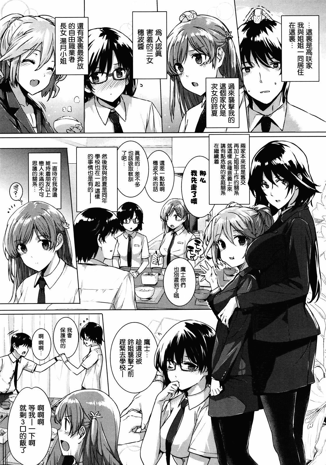 [Katsurai Yoshiaki] Kanojo wa Kazoku de Koibito de Ch. 1-3 [Chinese] [空気系★汉化] page 9 full