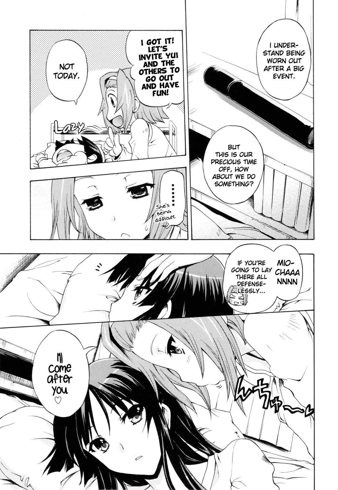 (C79) [Kacchuu Musume] Sweet Buns! 2 (K-ON!) [English] [Yuri-ism] page 7 full