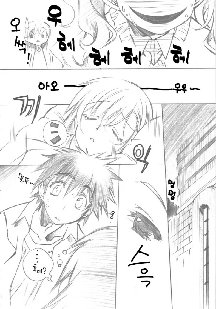 (COMIC1☆4) [Million Bank (Senomoto Hisashi)] BEGINNING AND THE END (To Aru Kagaku no Railgun) (korean) page 6 full