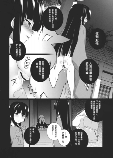 (C81) [TUKIBUTO (Hyouju Issei)] HI-Gin no Saji, Kuroi Tsuki (Touhou Project) [Chinese] [刻痕汉化组] - page 6