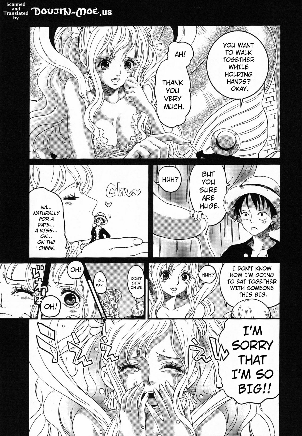 (C80) [Queen Of VANILLA (Tigusa Suzume)] Ningyohime (One Piece) [English] {doujin-moe.us} page 2 full