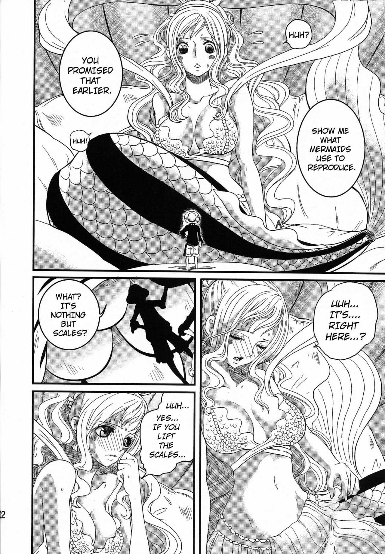 (C80) [Queen Of VANILLA (Tigusa Suzume)] Ningyohime (One Piece) [English] {doujin-moe.us} page 21 full