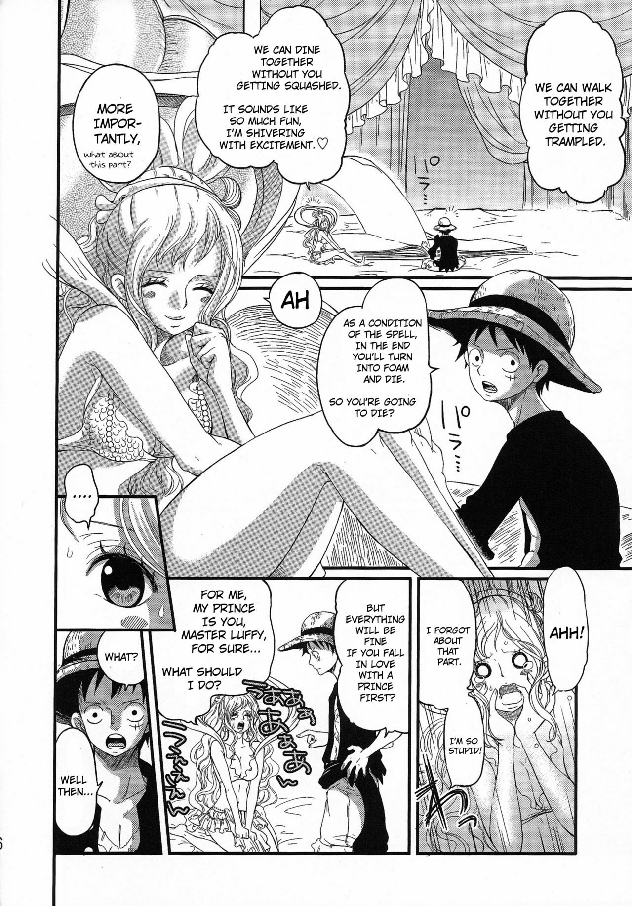 (C80) [Queen Of VANILLA (Tigusa Suzume)] Ningyohime (One Piece) [English] {doujin-moe.us} page 5 full