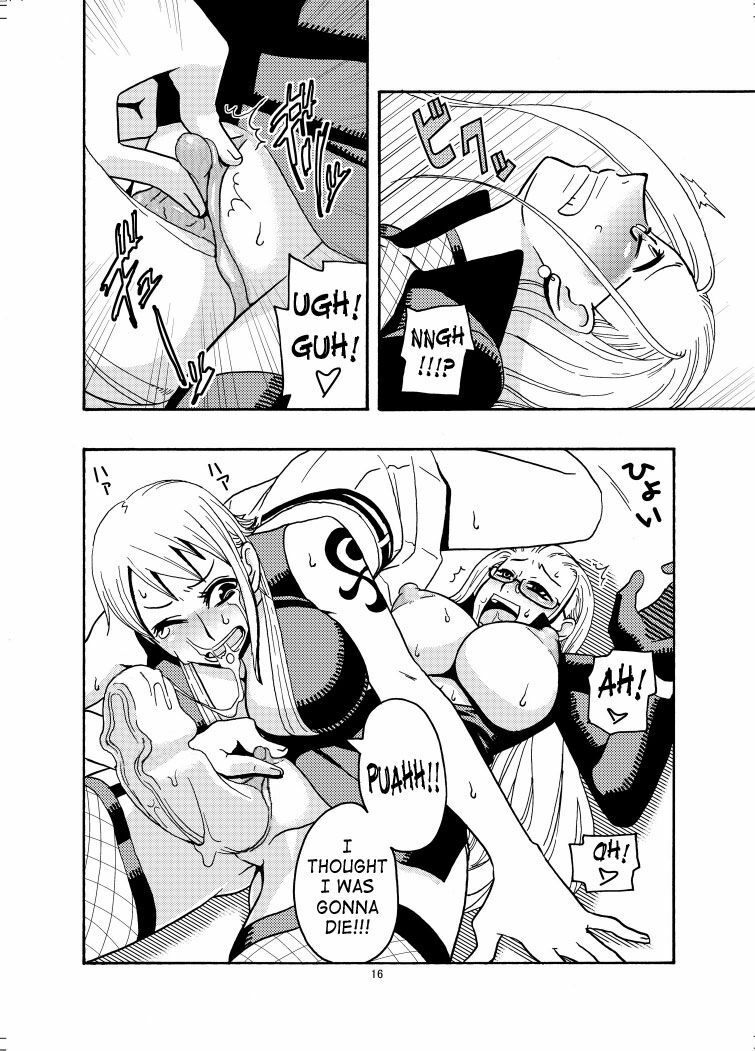 (C71) [Acid Head (Murata.)] Nami No Ura Koukai Nisshi 2 | Nami's Hidden Sailing Diary 2 (One Piece) [English] [Decensored] page 17 full