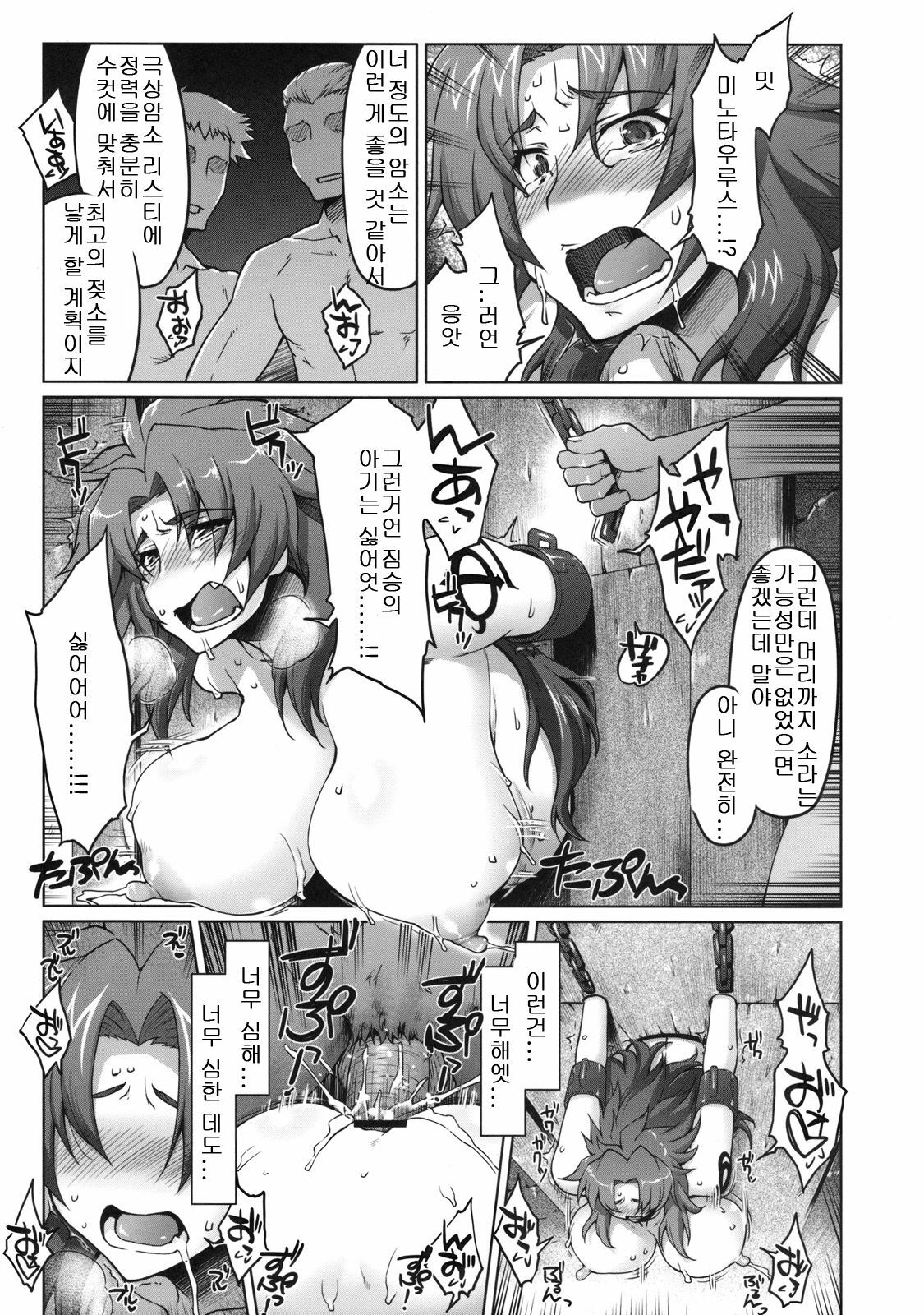 (C78) [Sago-jou (Seura Isago)] Meushi Gizoku ～Risty Rin After～ (Queen's Blade) [Korean] page 38 full