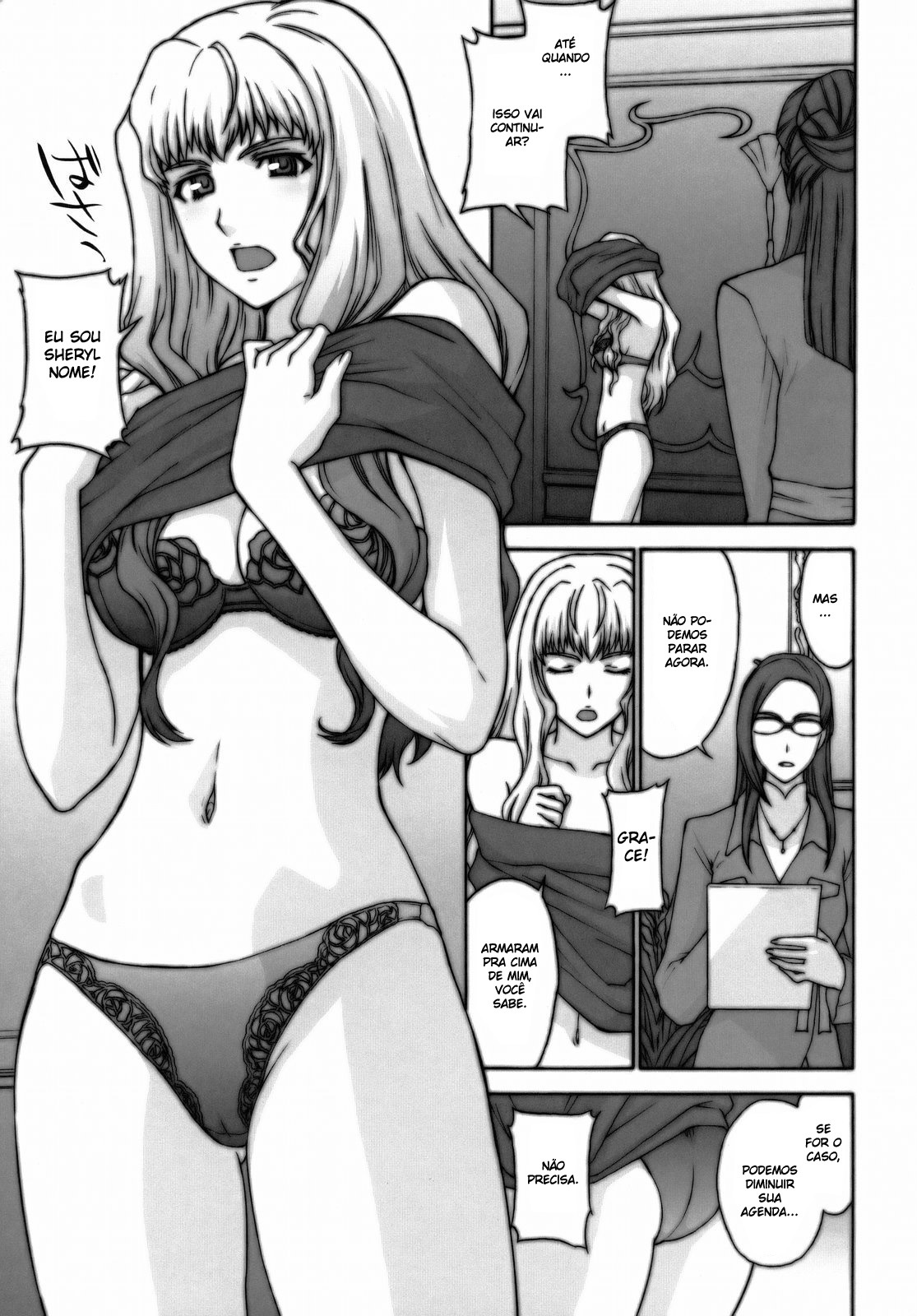 (C74) [Secret Society M (Kitahara Aki)] Yousei Keikaku (Macross Frontier) [Portuguese-BR] page 8 full