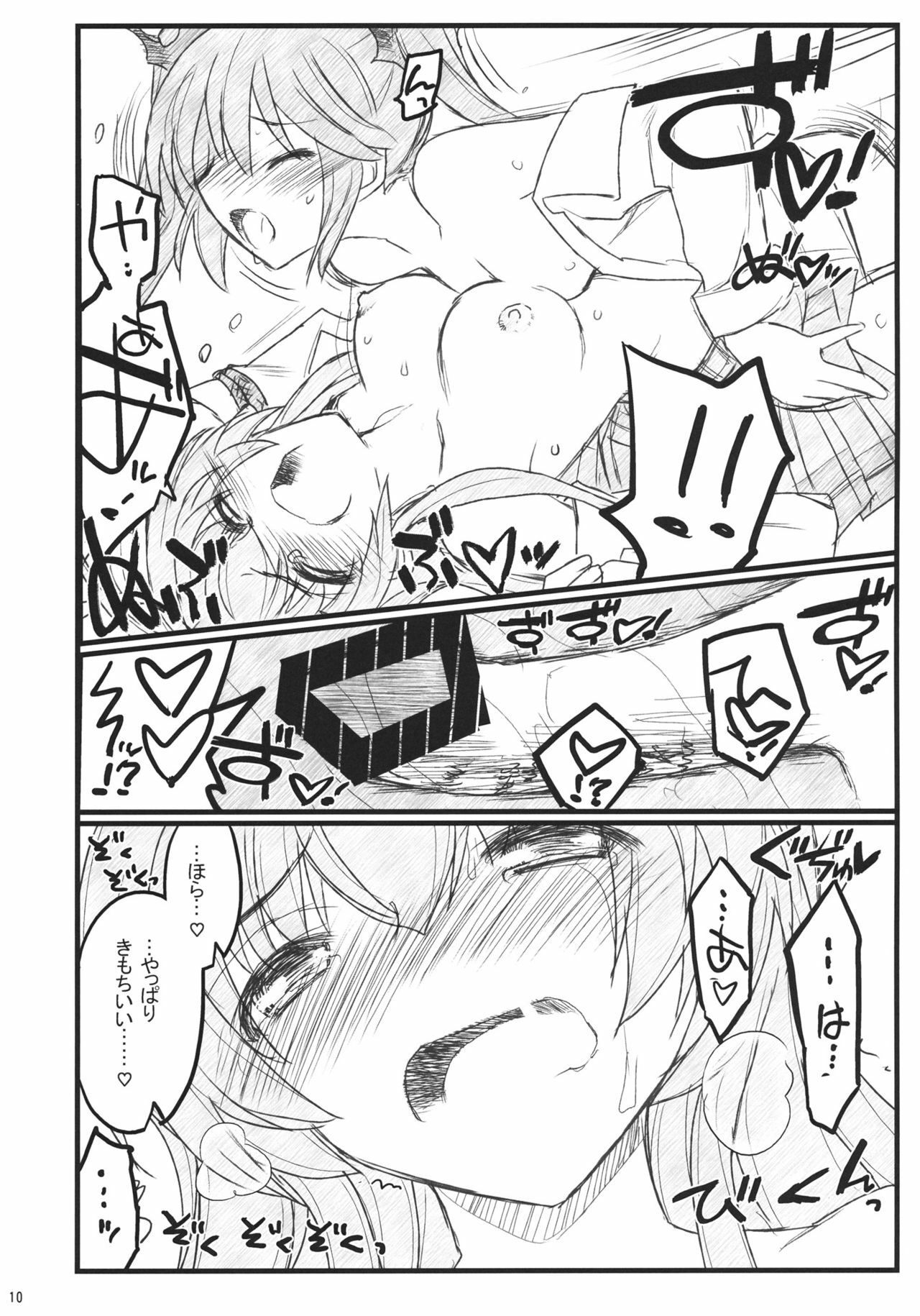 (COMIC1☆6) [Akai Marlboro (Aka Marl)] Meijoushigatai Doujinshi no Youna Mono (Haiyore! Nyaruko-san) page 10 full