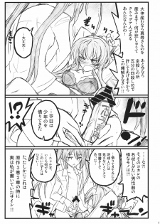 (COMIC1☆6) [Akai Marlboro (Aka Marl)] Meijoushigatai Doujinshi no Youna Mono (Haiyore! Nyaruko-san) - page 3