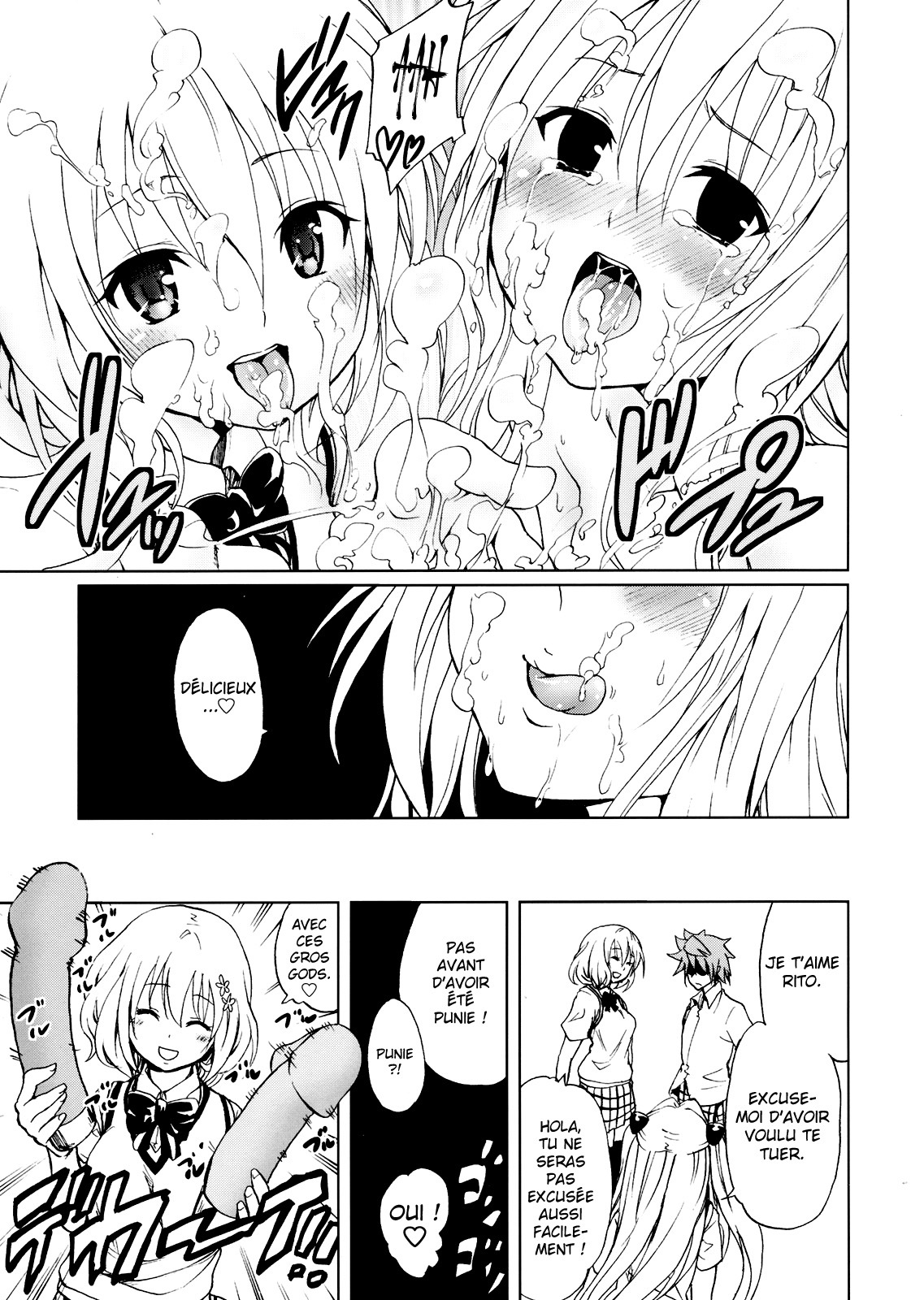 (C79) [Tsunken (Men's)] Chou LOVE-Ru Darkness (To LOVE-Ru Darkness) [French] [HentaiFR.net] page 26 full